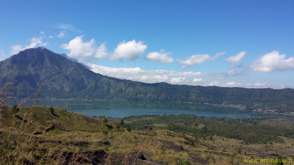 2014 - Gunung Batur - Lac Batur vu du Gunung Batur