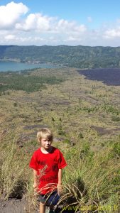 Lac Batur vu du Gunung Batur
