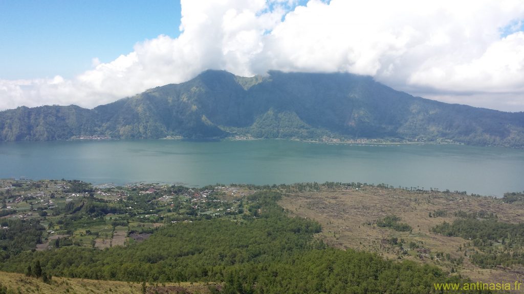 2014 - Gunung Batur - Lac Batur vu du Gunung Batur