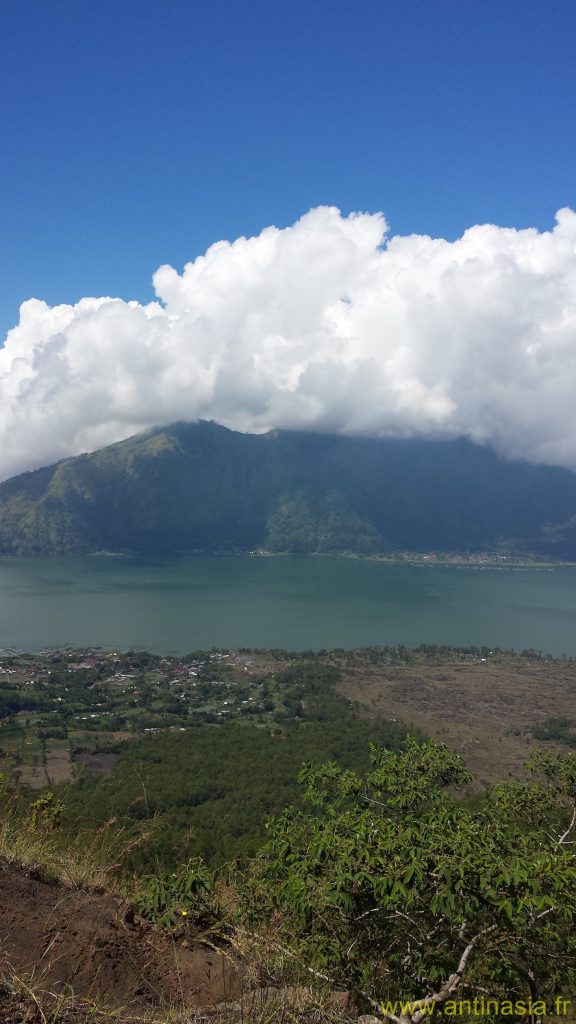 2014 - Gunung Batur - Lac Batur vu du Gunung Batur